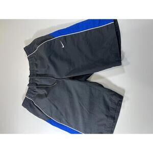 Nike Men's Athletic Shorts with Blue Side Panels